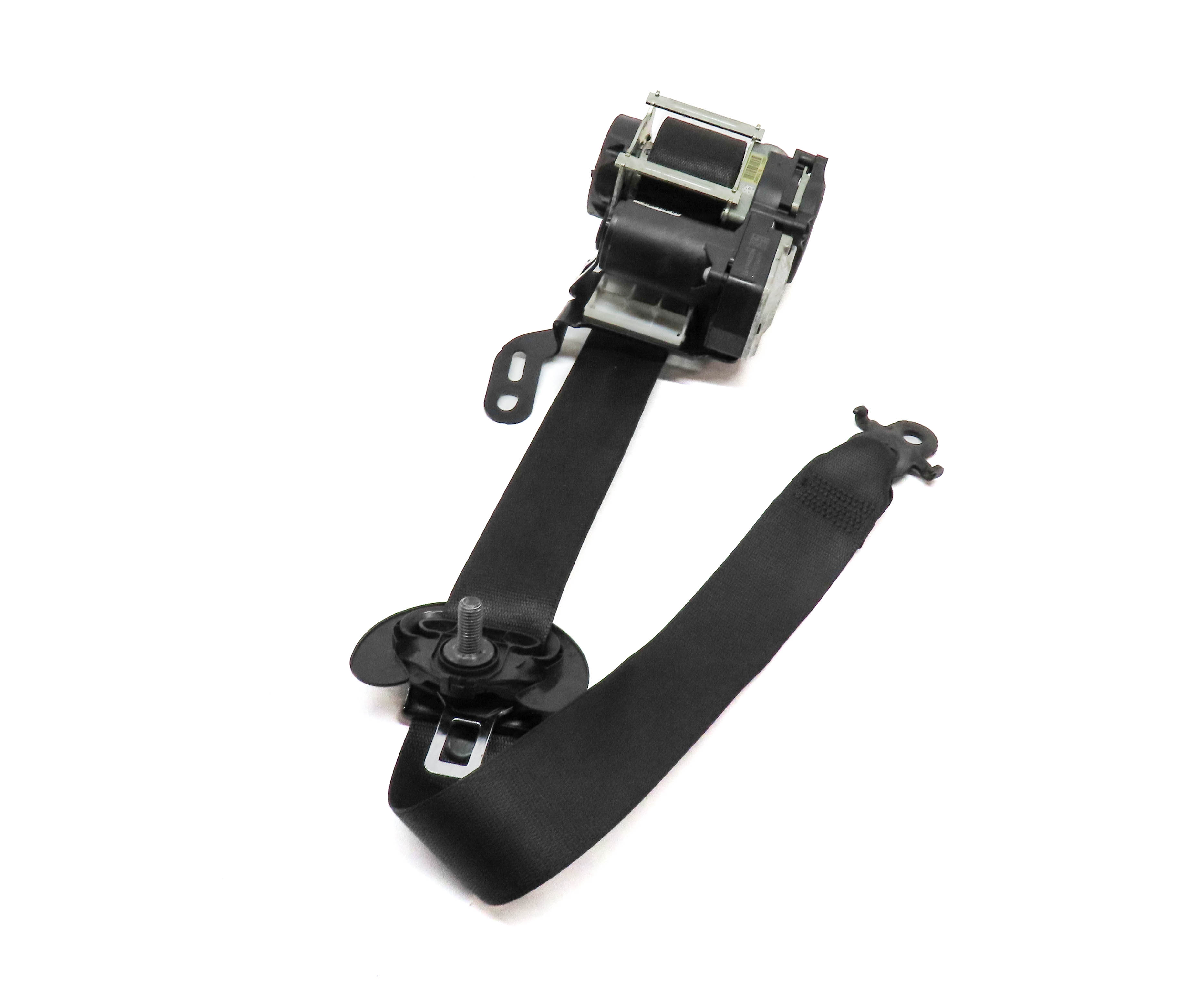 13-15 BMW 740i 750i 760i (F01 F02 F04) LEFT DRIVER SEATBELT RETRACTOR (Black) — exact item pictured